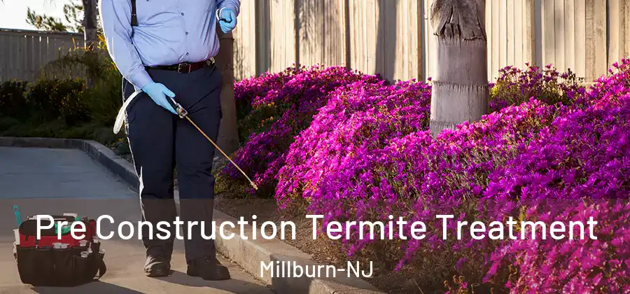  Pre Construction Termite Treatment Millburn-NJ